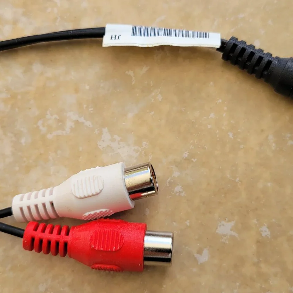 HP 5189-3898 Touchsmart Y-audio Composite Cable